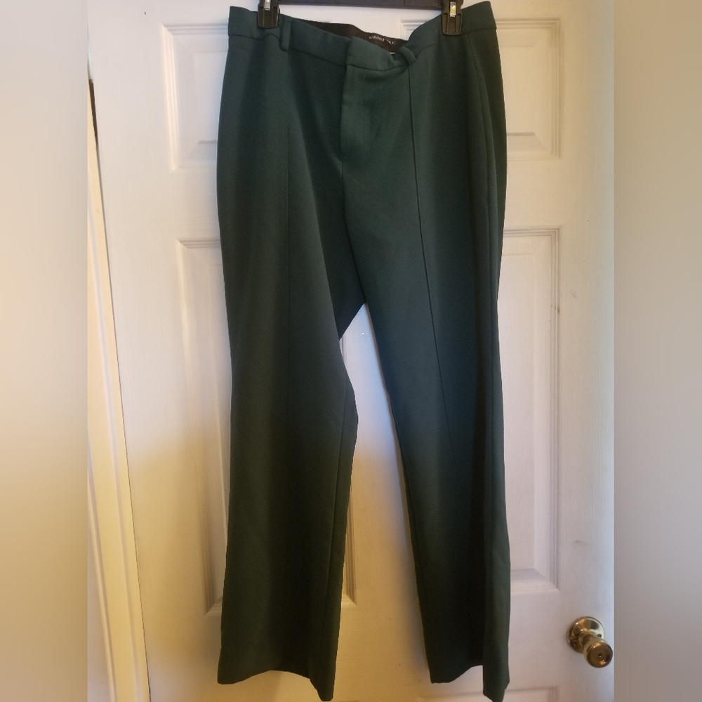 Banana Republic Women's Green Dress Pants Size 12P